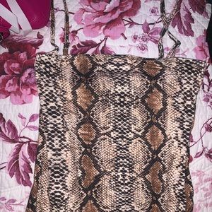 SNAKESKIN BODY SUIT *Never Been Used*